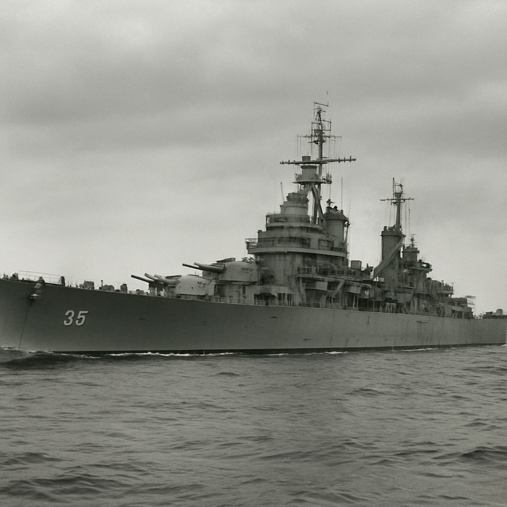 USS Indianapolis, a cruiser of the United States