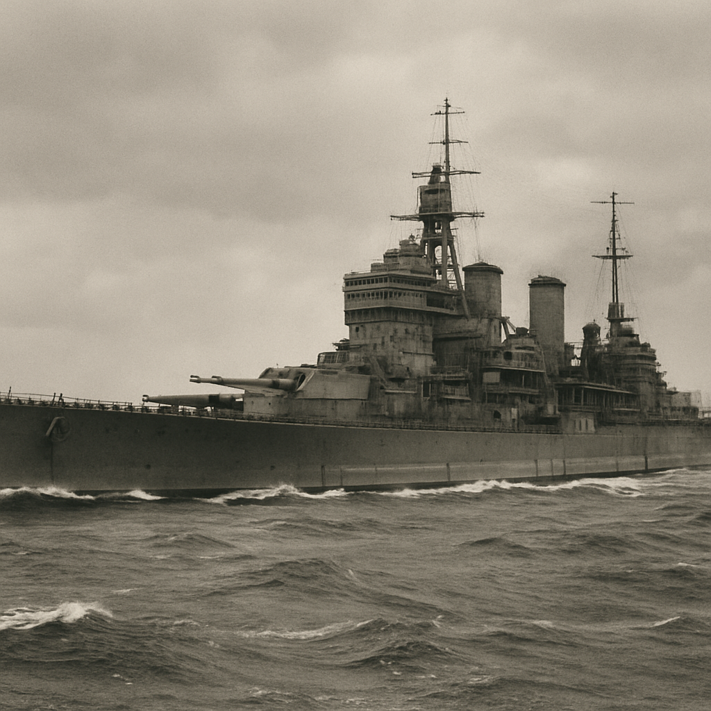 HMS King George V, a battleship of the United Kingdom