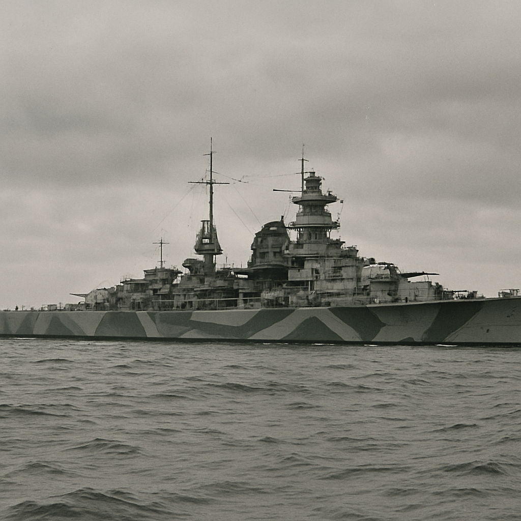 Prinz Eugen, a cruiser of the Germany