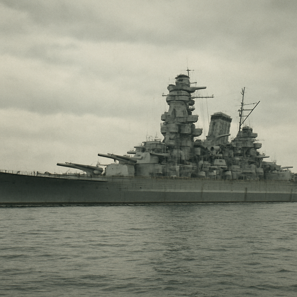 Yamato, a battleship of the Japan